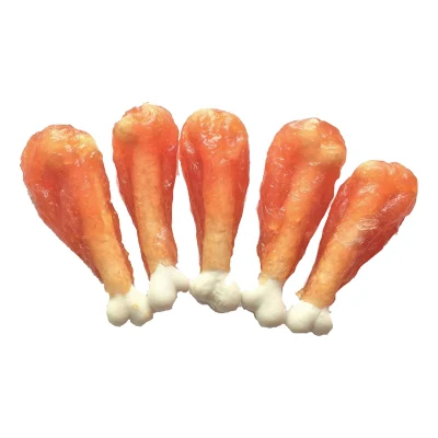  Hot Selling sano Naturale Delicious cane tratta Pollo morbido &amp; Calcio osso drumstick PET Food