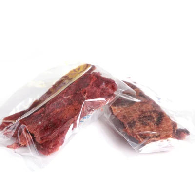 Cane cotto a bassa temperatura tratta Mellow Beef Jerky 100g molare Snack per animali domestici