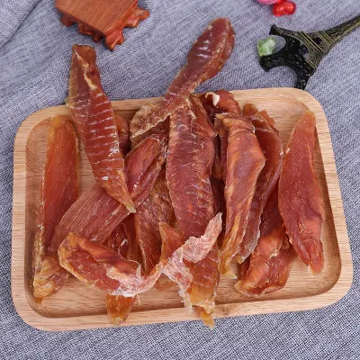 300 g di fabbrica Vendita diretta cane da compagnia addestramento snack Pollo Jerky Hude011