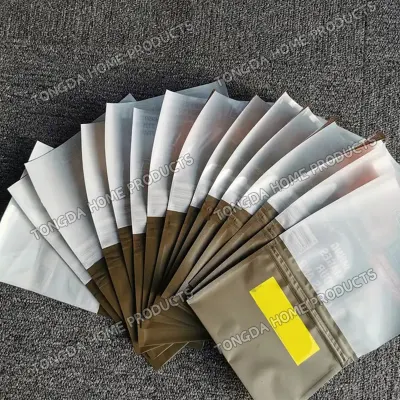  Confezione personalizzata Cigar Bag Ryo Shisha tubo acqua sciolto Astuccio con chiusura a cerniera per tabacco in foglia con il rotolo della tua custodia con zip