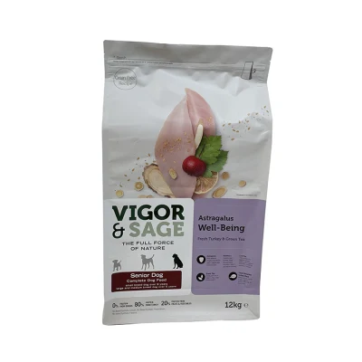 Cane cibo animale cursore alimenti animale Zipper PET Food Packaging sacchetto Con maniglia