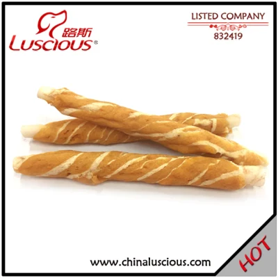 Duck Cod Jerky Dog tratta con Grain Sticke PET snack Dog Chew 100% fornitore di ossequi per animali domestici