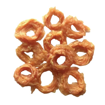 Animali domestici spuntini forniture per animali OEM innovativo cane biologico Chewhalf Chicken Shaped Bone Premium snack per il tuo cane