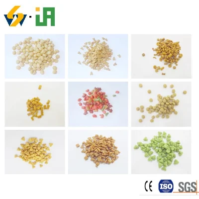 Linee di lavorazione per alimenti per animali di diverse forme e dimensioni macchine per fresatura Dog Food linea di produzione attrezzatura in vendita