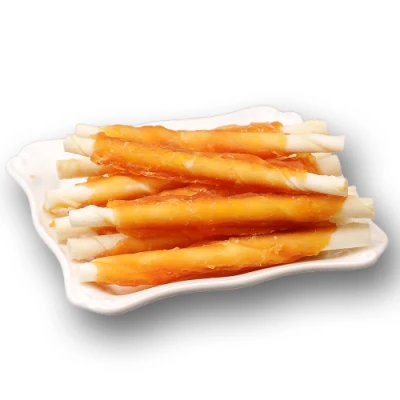 Pollo/anatra Wrap Rawhide cane treats