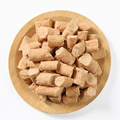  Alimenti secchi congelati per gatti e cani congelano le ossa grezze essiccate Coniglio di carne