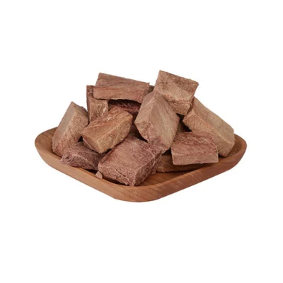 Carne di manzo naturale cubetti cane tratta addestramento snack cane