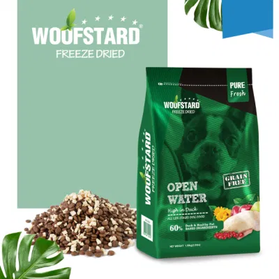  Periodo intero animale domestico adulto Puppy cane generale 1.5kg/10kg congelare essiccato Carne fresca Grana senza carne di pollo salmone anatra carne manzo Buona palatabilità cibo di base