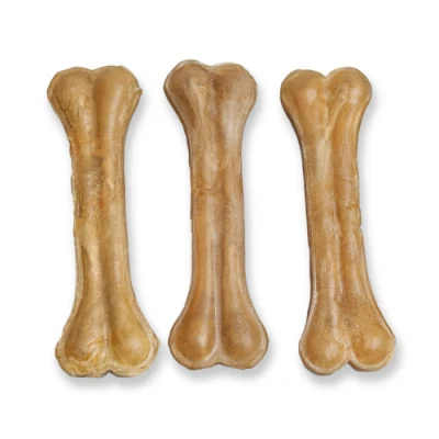  All&prime;ingrosso delizioso Rawhide naturale osso pressato cane snack cane Cibo osseo