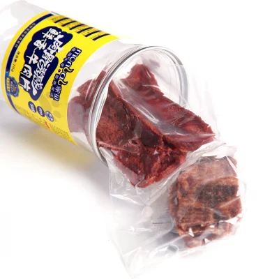 Cane cotto a bassa temperatura tratta Mellow Beef Jerky 100g molare Snack per animali domestici