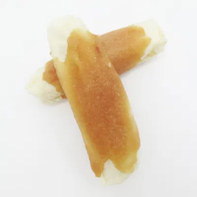  PET snack Treat Cowhide di pollo secco Donuts Chew Mar Dog Cibo