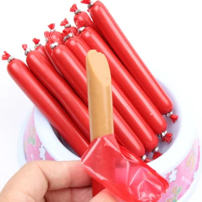  OEM Functional snack Beef Liver Sausage, dolci per animali domestici per cani