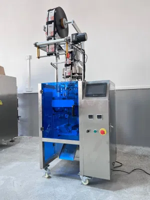 Granuli arrotondati sciolti nelle industrie farmaceutiche, alimentari, chimiche e di altro tipo. Come granuli soffiato, arachidi, semi di melone, riso, semi, Macchina da imballaggio