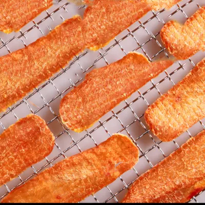 Pollo Jerky Dog tratta Chicken Breast Dog addestramento Chicken chips PET tratta Nmbm020