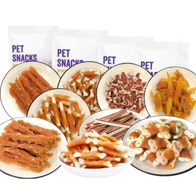  Peso organico guadagno anatra a dadini Pollo PET congelamento gatto essiccato Snack cane treats