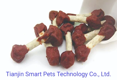  Carne di anatra Dumbbell snack animale domestico addestramento cibo per cani