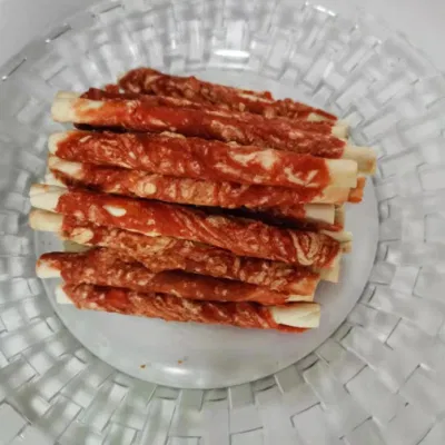 Animali domestici cane snack manzo neve barre spuntini all&prime;ingrosso di animali