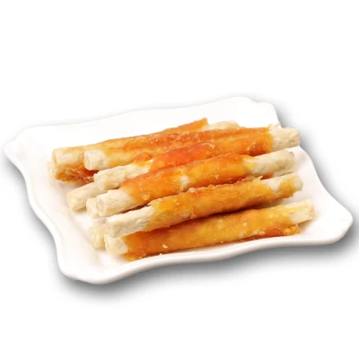  OEM nutriente delizioso petto di pollo Jerky Dog tratta snack Dry PET cibo cane treats