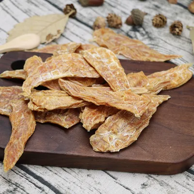 Spuntini Jerky PET Dog senza glicerina di puro pollo