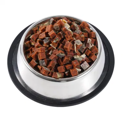 Naturale biologico sicurezza prodotti per la salute Pollo essiccato manzo Duck Pellet PET Supply cane trattare snack cibo essiccato