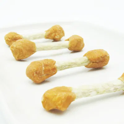  Ingrediente naturale supplemento di calcio molare riso secco Pollo di pollo Simulazione Costolette, cibo secco, snack per animali domestici