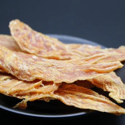  Spuntini Jerky PET Dog senza glicerina di puro pollo
