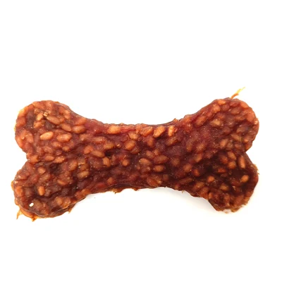 Biscotto naturale di riso di anatra cibo per animali spuntini per cani