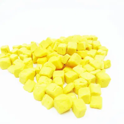  Gusto croccante proteine del calcio nutriente Pollo liofilizzato tuorlo d&prime;uovo di petto Pellet PET Food Cat Treat snack per cani