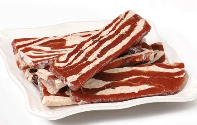 Spuntini naturali di alimentazione del animale domestico manzo petto di pollo, dolcetti di Jerky Sllice Per cani