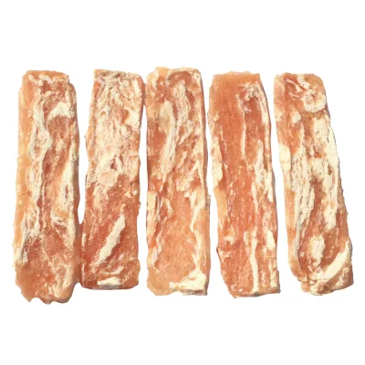 Cane PET tratta snack pollo e merluzzo marmorizzato Slice spuntini per Animali domestici
