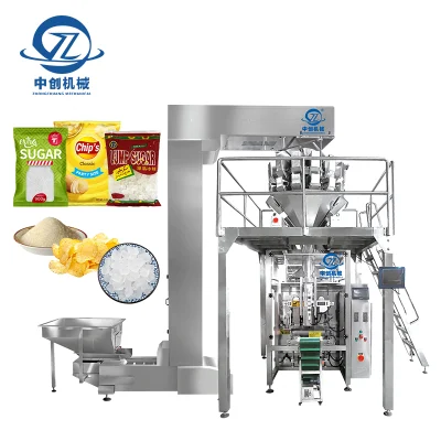  Macchinari Zhongchuang Manuale personalizzato Chips di patate zucchero aglio sciolto Macchina per imballaggio in Granuler con bastoncino Pop Ice al limone