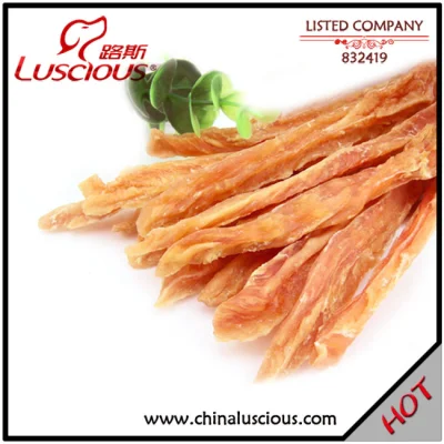  Chicken Slice Jerky Dog tratta PET snack Dog fornitore di cibo