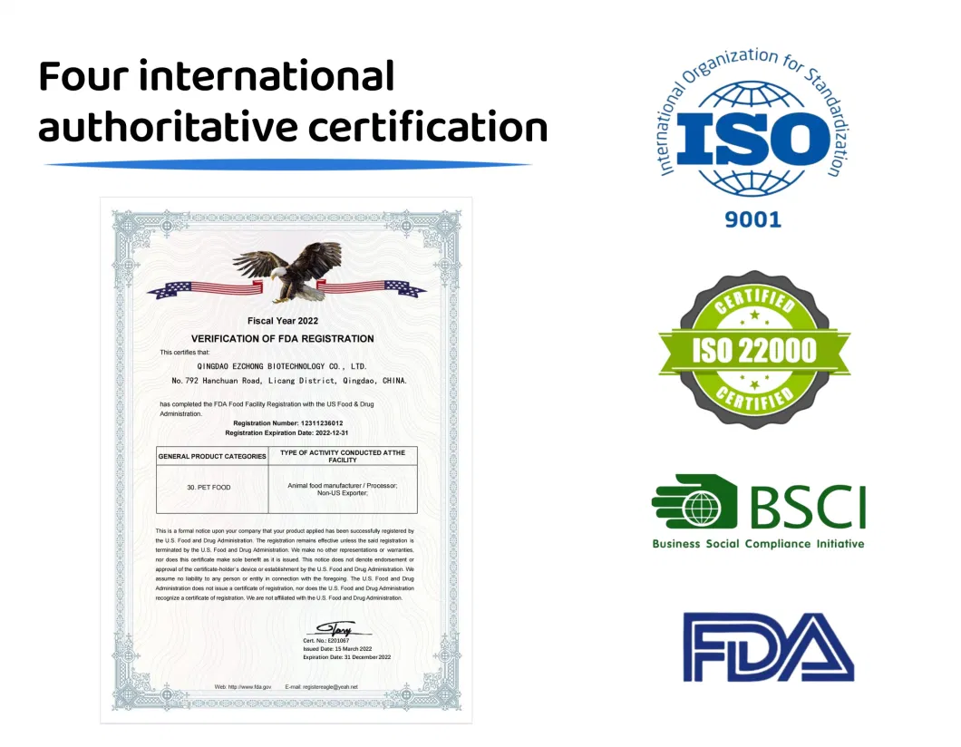 Healthy Food Natural Ingredients BSCI Certifiacte 100g Beef Strip Dog Snack