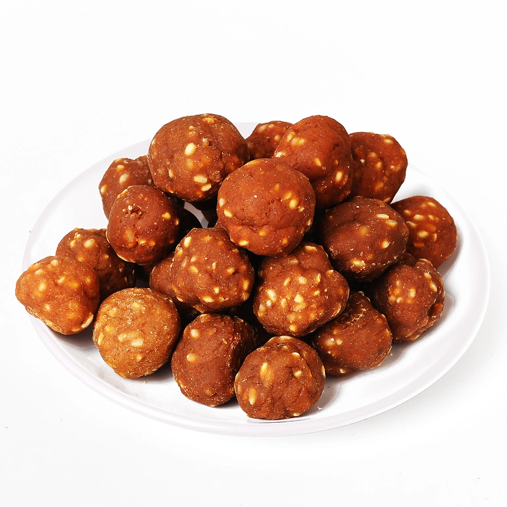 Natural Dry Chicken Poppers Chicken Rice Ball Pet Snacks for Dog