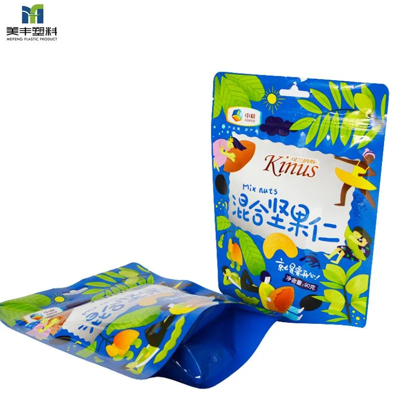 Custom Wholesale Cookies Snacks Chips Nuts Candies Pet Treats Zipper Ziplock Metalized Aluminum Foil Mylar Bag Food Plastic Packaging Doypack Stand up Pouch