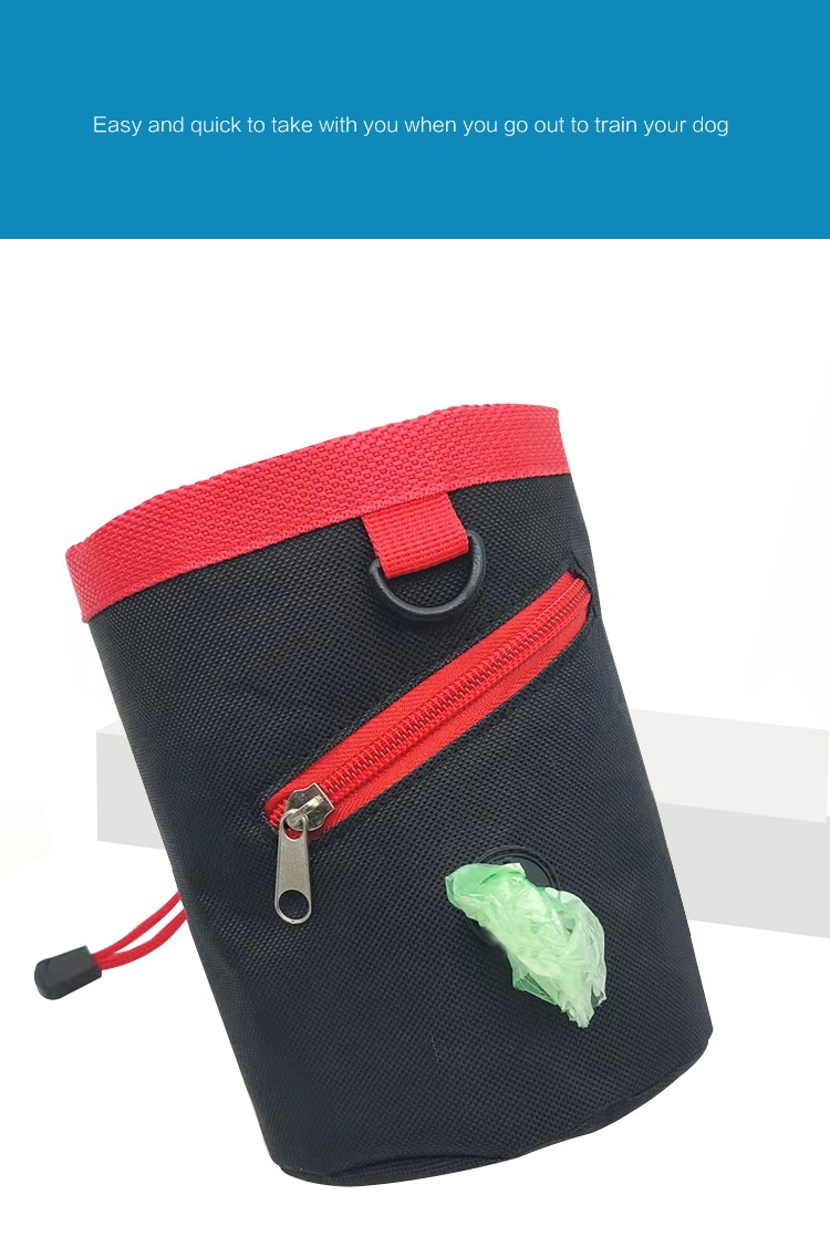 Ea211 Treat Pouch Running Snack with Logo Fanny Supply Pack Belt Carrier Portable Pet Training Poop for Waist Dog Food Bag