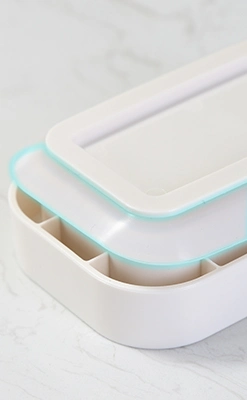 PET Furit Vegetable Saver Fresh Box 1.2L Plastic Food Storage Container