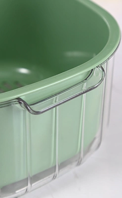 Pet Food Washing Bowl Wash Easy Hard Plastic Kitchen Storage Baskets Sink Drain Basket for Vegetables