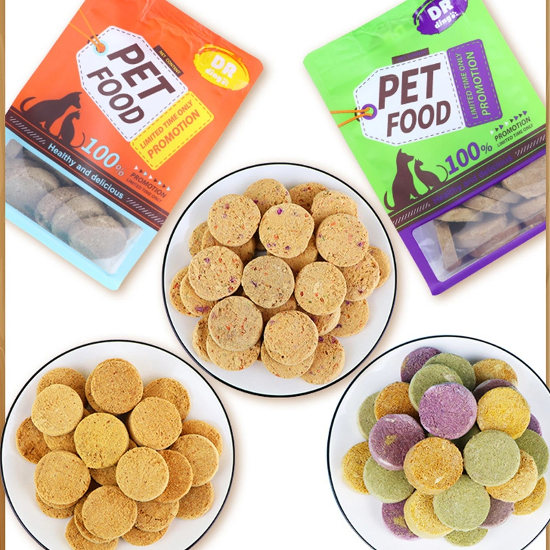 Pet Food Wholesale 200g Freeze-Dried Raw Meat Beef Chicken Patties Dog Snack