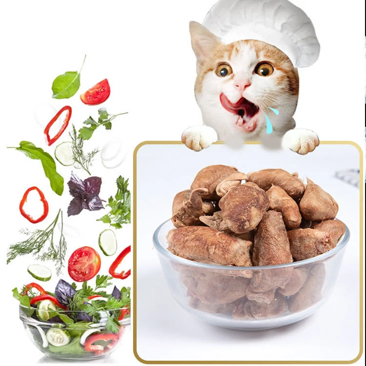 Wholesale Nutritional Freeze-Dried Chicken Hearts Pet Food