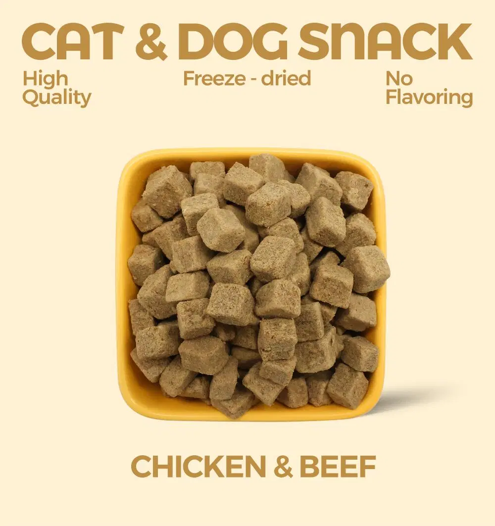 Ranova High Quality Beef and Chicken Mixed Pet Food and Snack Food
