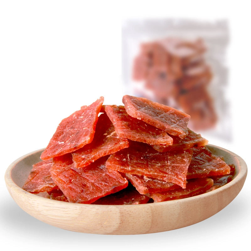 Beef Jerky Bacon 500g Factory Direct Supply Dog Treats Beef Chips Pet Treats Nmbm026