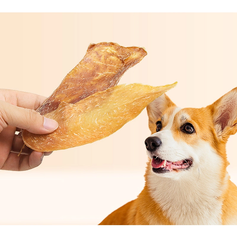 Dog Treats Wholesale Pet Duck Jerky Snacks Duck Chips Dog Training Snacks Lb001