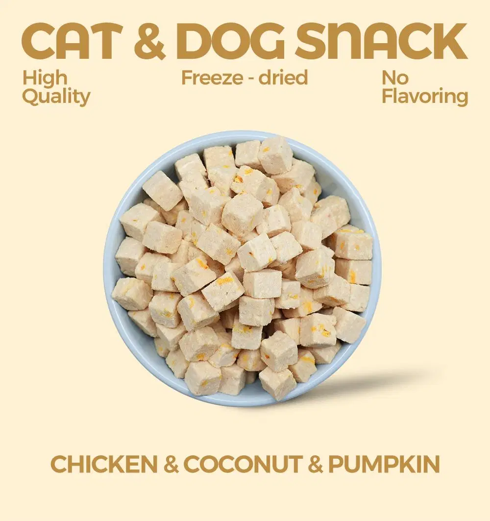 Ranova Freeze Dried Chicken Flavor Pet Food for Dog Cat Freeze Dried Pet Treats