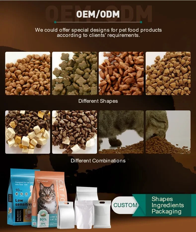 All Shapes, All Flavors (chicken, fish, beef, etc.) Pet Food. Cat Dog Food