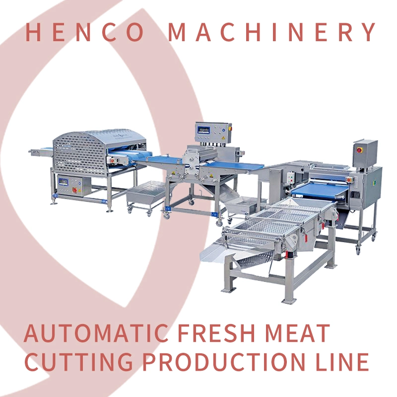 Automatic Fresh Meat Cutting Production Line Can Cut Beef