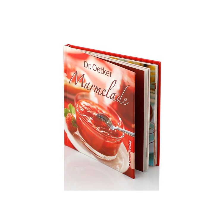 Luxury Food Menu Cooking Book Full Color Recipe Book Printing Services