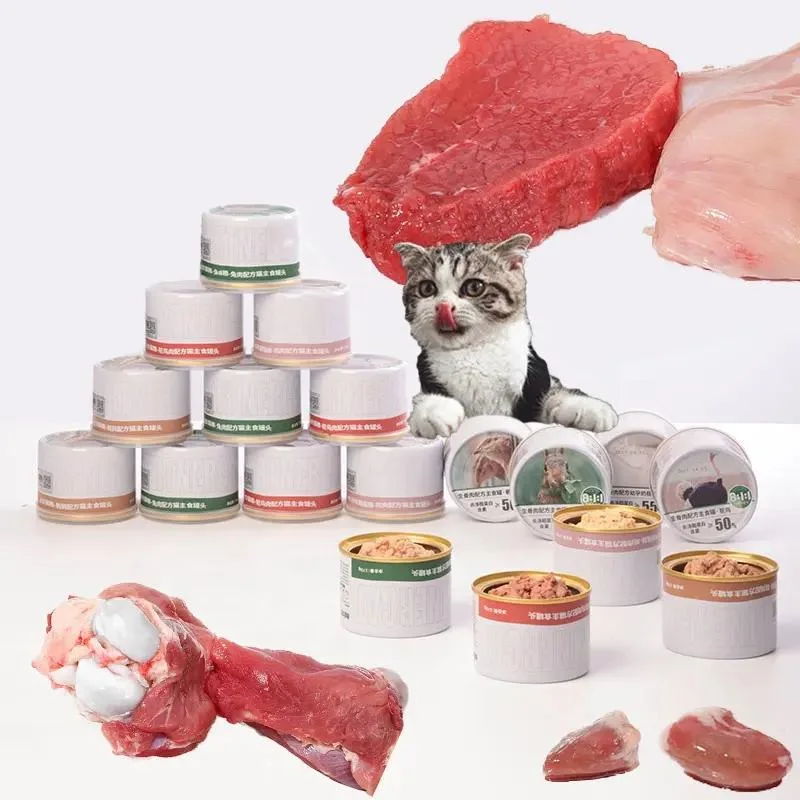 Natural Meat Chicken Flavor Canned Wet Cat Food
