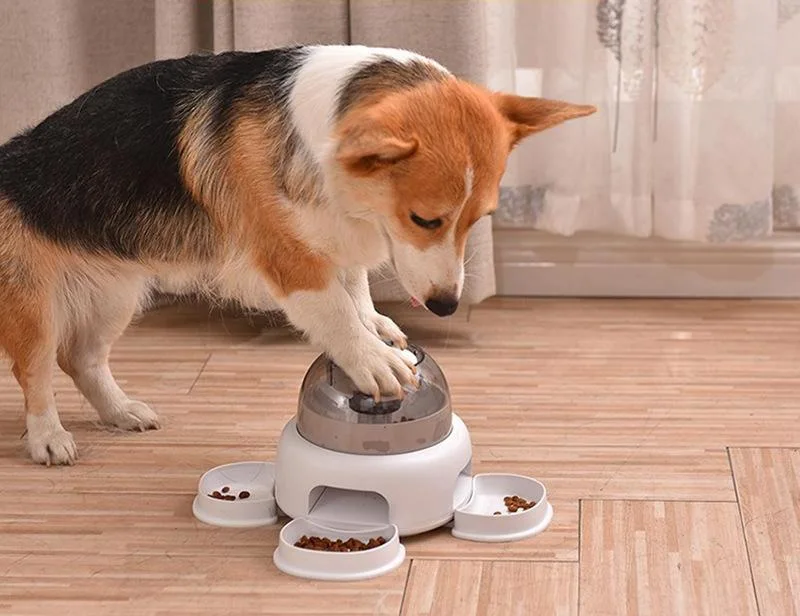 Pet Food Spiller Press Feeder Dog Food Ejector Training Leakage Pet Food Utensils