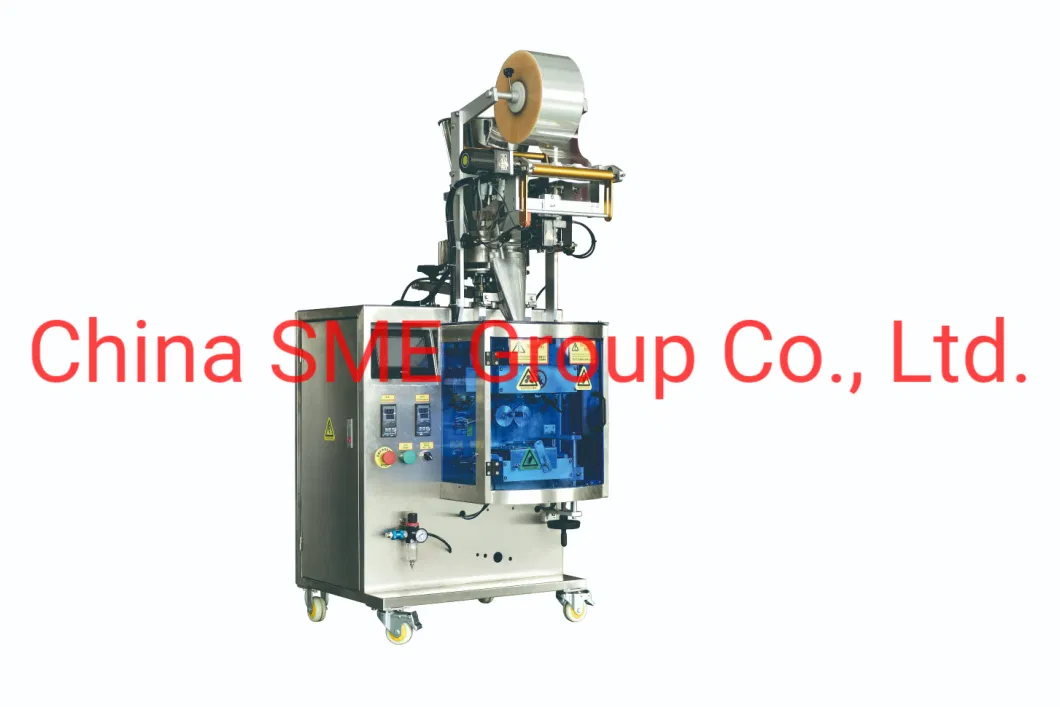 Loose Non-Adhesive Powder, Particle Materials Like Gourmet, Sugar, Soup, Wheat and Drying Agents. Pack Package Machine